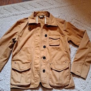 Jcrew womens khaki safari jacket- xs